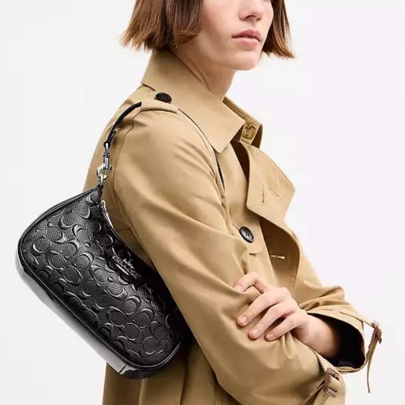 Coach Black Shoulder Bag - Picture 4 of 14